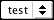 Screenshot of a select in IE5 for OS X, showing a muted grey toggle with up and down arrows (a wholly unique design)