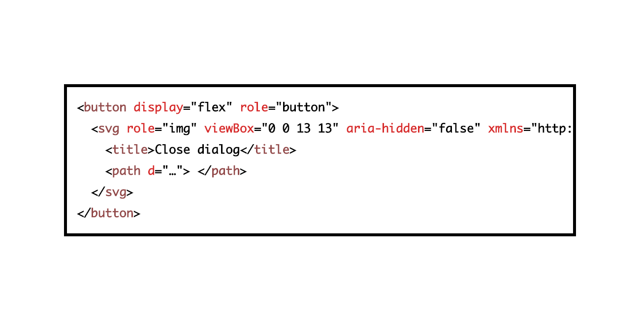 #32 almost a proper close button - HTMHell